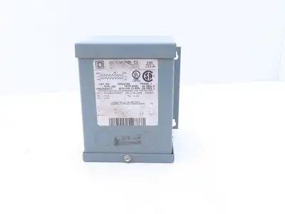 Square D 250SV75B Step Down Power Transformer 0.250KVA 1pH HV 230/270V LV 115V