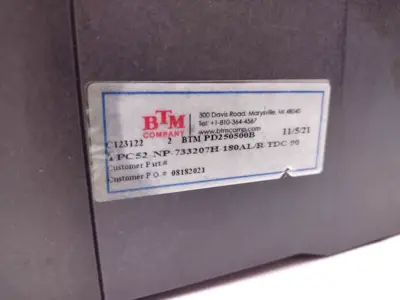 TPC52-NP-733207H-180AL/R-TDC-90 | BTM  Pneumatic Clamp Cylinder PD250500B - New Other