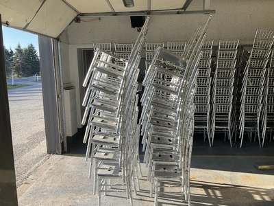 Used 32 WOODEN CHAIRS Party/Banquet Supplies Michigan US | Miedema Asset Management Group #1761427