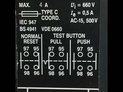 USED ALLEN BRADLEY 193-BSA90 SER B