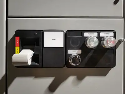 2hp, 600V, 7A, 3-Ph, FVNR Starter, Size 1, (Incomplete Components)