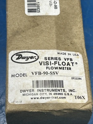 NEW DWYER VFB-90-SSV