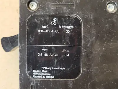 USED SQUARE D EDB16015