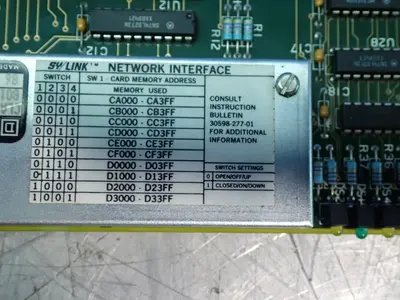 Used SQUARE D 8010 SFI537 Network Cards Ohio US | HGR 24 #903159