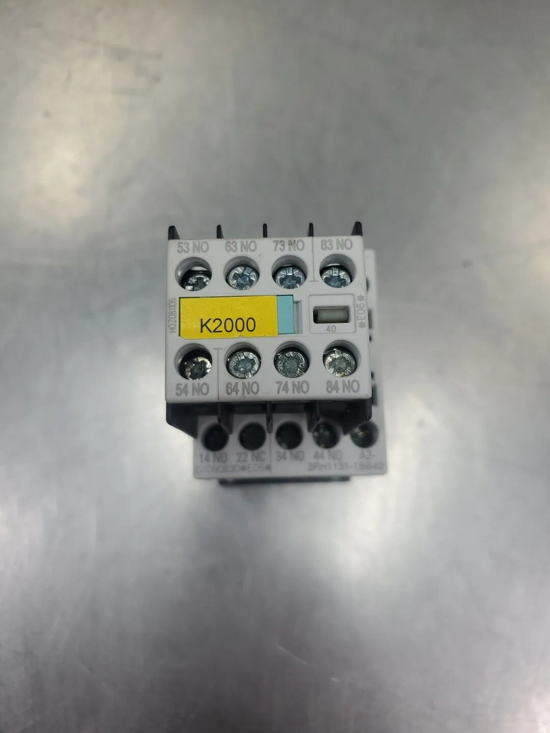 Siemens 3RH1131-1BB40 Contactor w/3RH1911-1FA40 Terminal. 4D-20