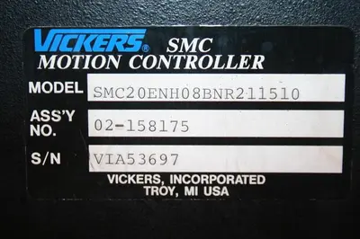 USED VICKERS SMC20ENH08BNR211510