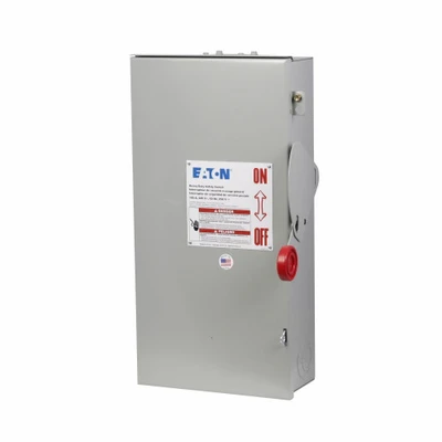 Eaton DH323FRK Safety Disconnect Switch, 100A, 240V, Fusible [New]
