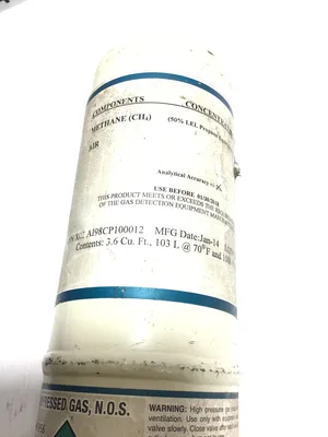 Airgas A198CP100012 Non Flammable Compressed Gas Cylinder