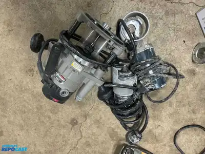 Lot of assorted items including (7) Routers for Parts or Repair, four routers power on/work but...
