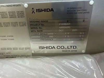 New | in-Stock 2021 ISHIDA MULTIHEAD Scales Illinois US | M&M Equipment Corp. #1266903
