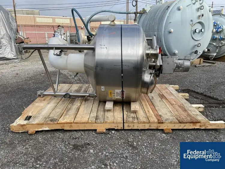 Used A&B Process 350 Gal A&B Process Systems Mix Kettle, 316L S/S, 130# Stainless Steel Tanks Ohio US | Federal Equipment Company #126539
