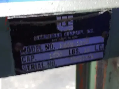 USED ENGINEERING COMPANY INC. M8521500
