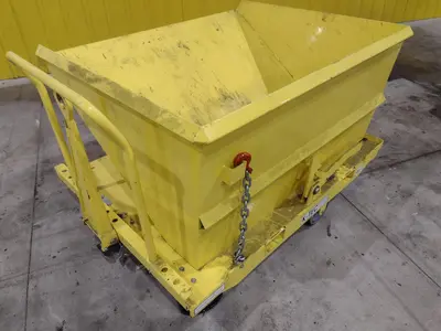 2000 LBS K-TEC MODEL #17167 SELF-DUMPING HOPPER: STOCK #20603