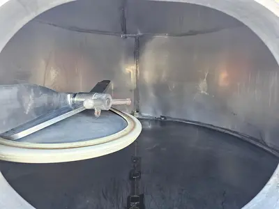 Used 3400 Gallon Tank, Stainless Steel