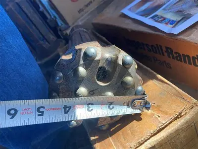 New | in-Stock ATLAS COPCO 4-1/2" QL40 HAMMER BIT Construction Equipment Parts Pennsylvania US | East West Machinery & Drilling #1416001