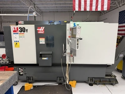 Used 2024 Haas ST-30Y CNC Lathes New Jersey US | Machinery Values #1398946