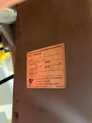 USED 2007 YASKAWA MOTOMAN HP50-35