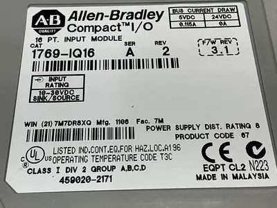 USED ALLEN BRADLEY 1764-28BXB SER B