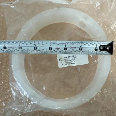 (3) NEW- VALVE GST150-S DN150 2° Silicone Gasket USP Class VI || FAST SHIPPED