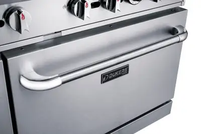 New | in-Stock Dukers New Dukers DCR60-10B 60" Gas Cooktop Range with Ten (10) Open Burners Commercial Ranges Illinois US | Falcon Restaurant Supply #1376279