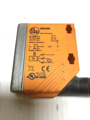 IFM 05H500 – 05H-FPKG/US Diffuse Reflection Sensor 10/36VDC 200mA
