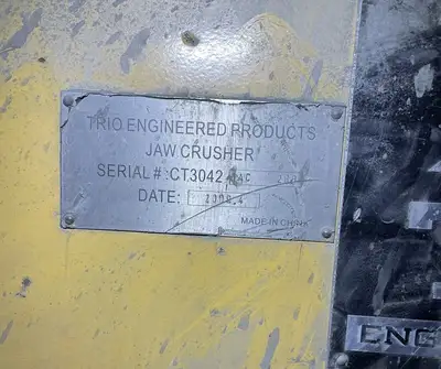 USED 2009 TRIO ENGINEERED PRODUCTS CT3042