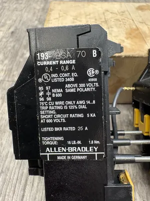 ALLEN BRADLEY 193-BSA70 193-BSA35 Electrical/PLC/Automation | ESS Industrial Equipment Sales (8)
