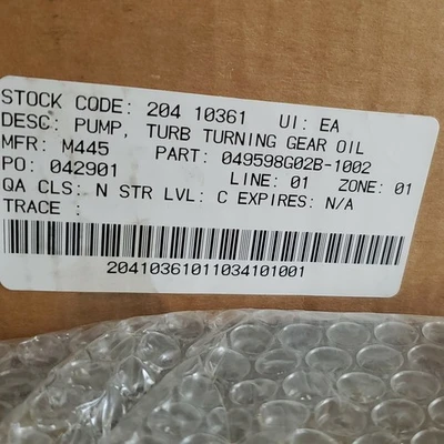NEW ITT Goulds Pumps 049598G02B1002