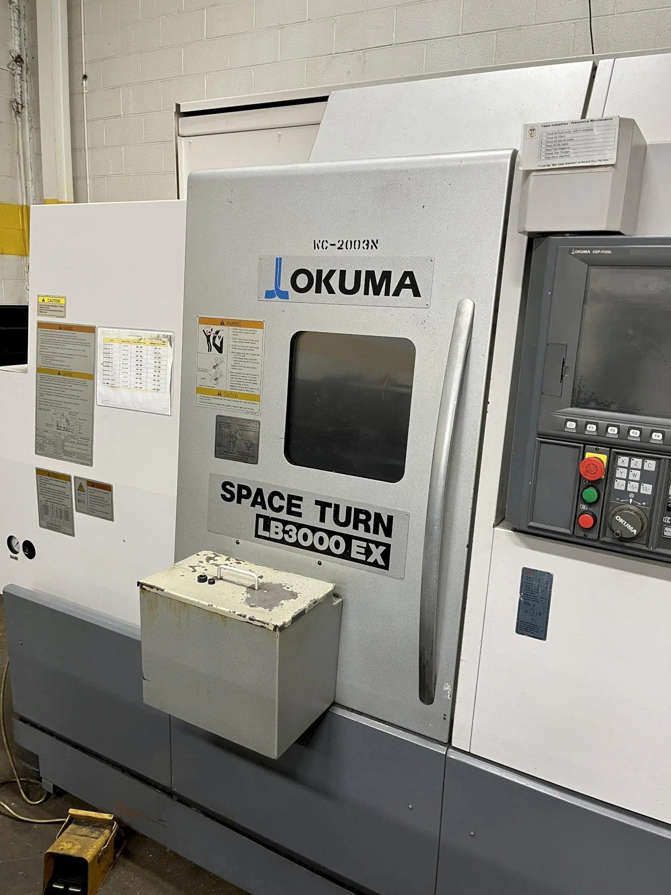 USED 2011 OKUMA LB3000EX-MWY/450