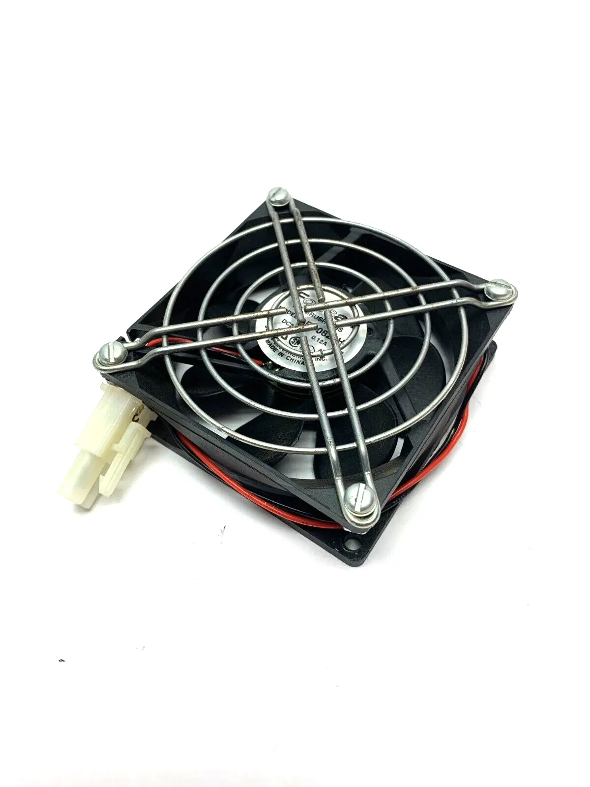 Fonsan DFB0824H Brushless Fan w/ Finger Guard DC24V - Used