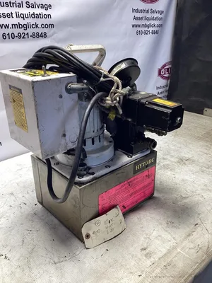 Hytorc Hydraulic Wrench SST-10 Model C;  10000 PSI w/Attachment
