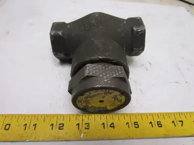 Henry Vogt 1554 E11698 REV3 Line Mount Hydraulic Check Valve 450F 30000WP 3/4npt