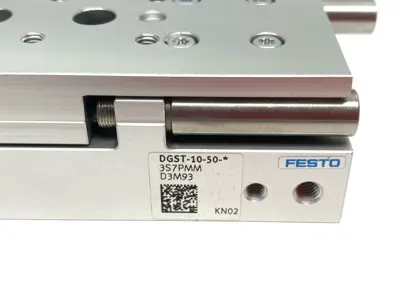 New | in-Stock Festo Pneumatic Mini Slide Cylinder 10mm Bore 50mm Stroke 8085120 Pneumatic Cylinders Michigan US | Maverick Industrial Sales #1390608