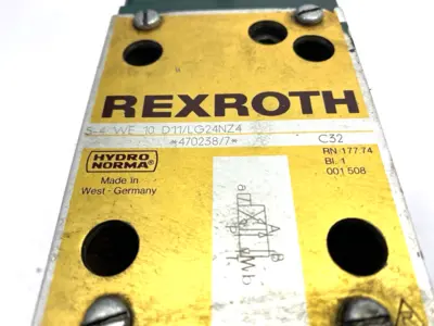 Used Rexroth 5-4 WE 10 D11/LG24NZ4 Solenoid Valves Michigan US | Maverick Industrial Sales #1460915