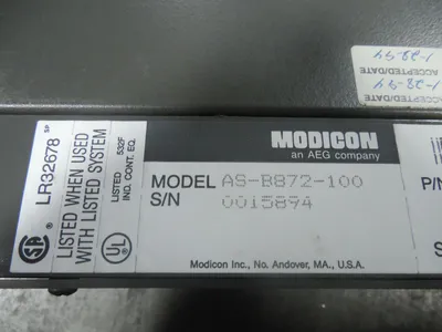 Modicon AS-B872-100 Analog Current Output Module Used