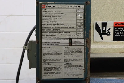 Used 1995 Atom S325 Die Cutting Presses New Jersey US | Machinery Values #1090476