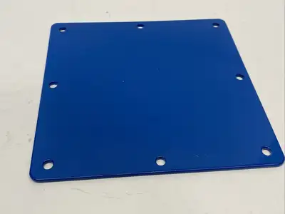 F66LP | Hoffman  Closure Plate Hinged-Cover Lay-In Wireway 6.00x6.00 Blue - New Other