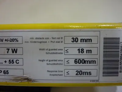 USED SICK OPTIC ELECTRONIC MGSE60-12B