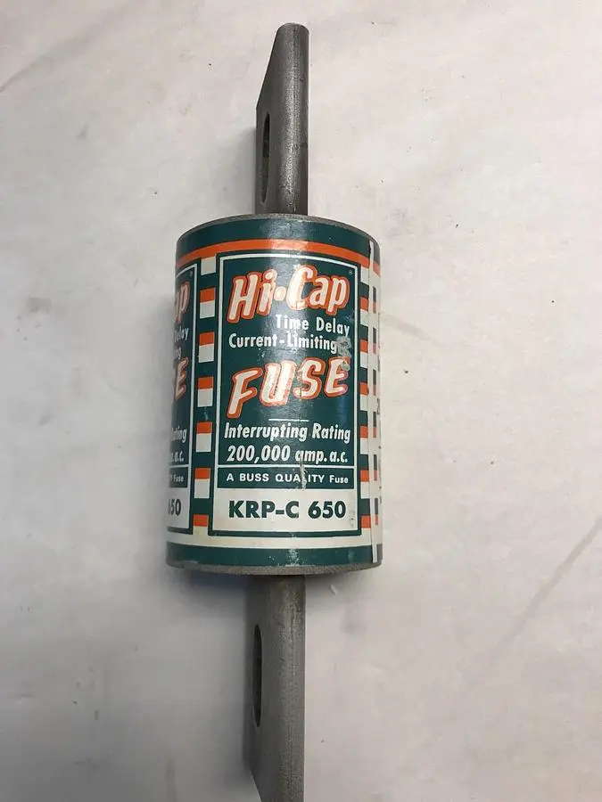 New | in-Stock BUSSMANN KRP-C 650 Miscellaneous Equipment (Electrical & Power) | Surplus Asset Holdings #1188677