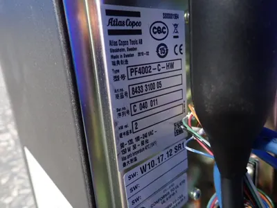 Used 2018 ATLAS COPCO PF4002CHW Industrial Controls Ohio US | HGR 24 #1094916