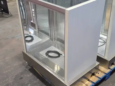 Retail Glass Jewelry Display Case / Counter | Lighted 33" x 21" x 38"