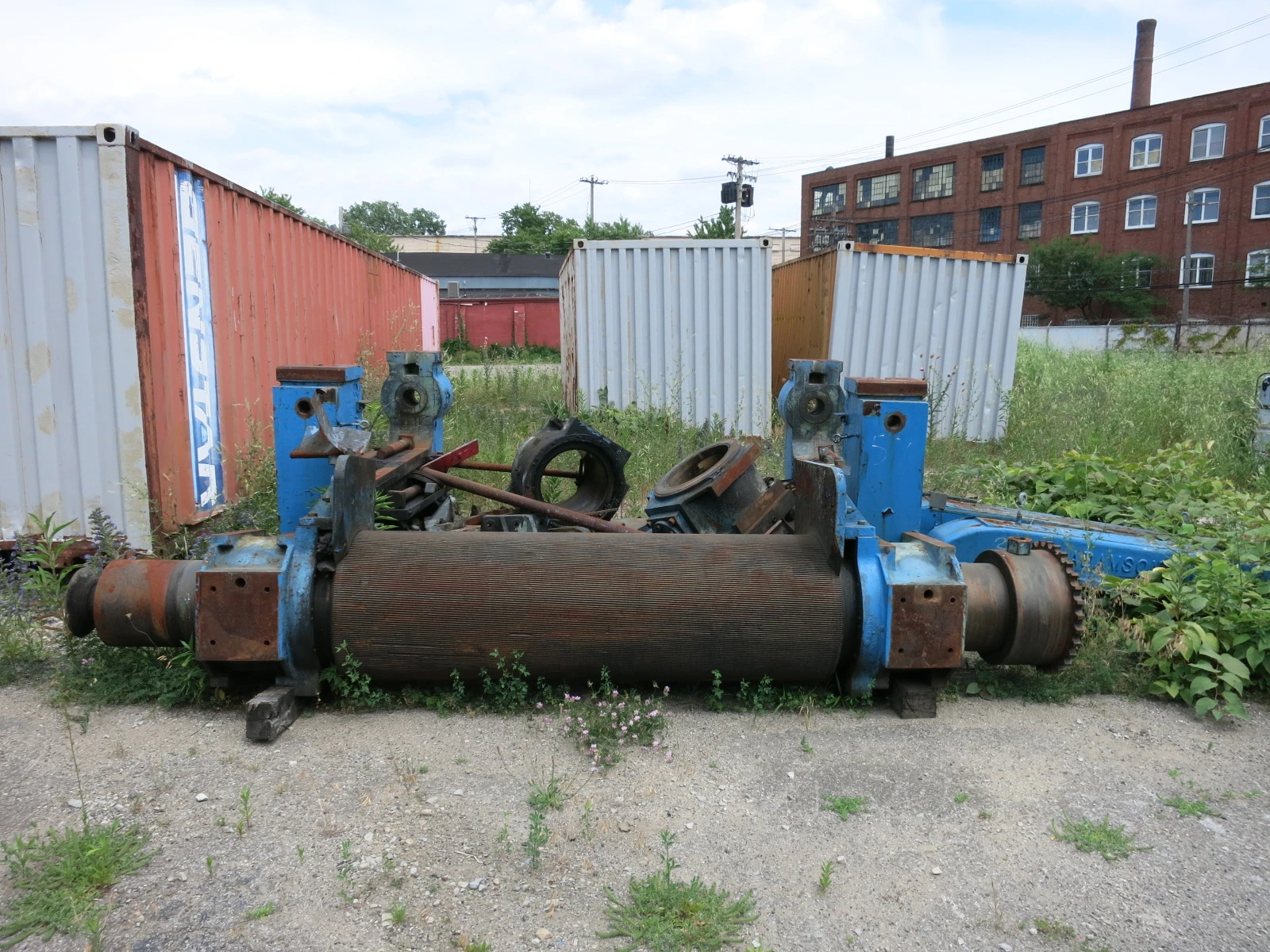 Farrel 26" x 84" Rear Corrugated Roll