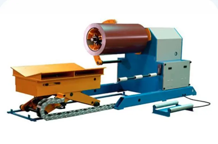 Uncoiler in Shaoxing City, China