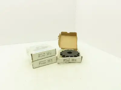 Tsubaki H80B15F-1-3/8 Roller Chain Sprocket 15 Tooth 1-3/8" Bore Lot Of 3