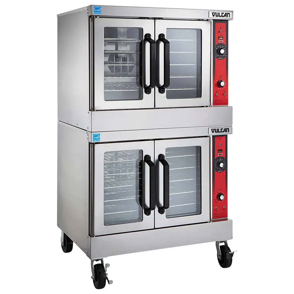 Vulcan VC66EC Double Full Size Electric Convection Oven - 12.5 Kw, 240v/1ph