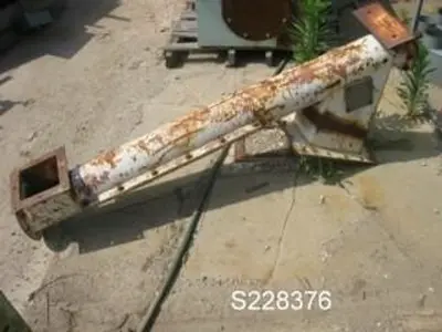 Conveyor, Screw, 6" x 5', C/st, Less Drive #S228376