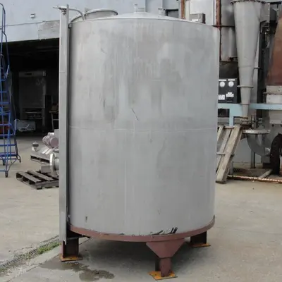 SPC7067  Tank 900 gallon vertical tank, Stainless Steel, conical
