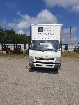 USED 2016 MITSUBISHI FUSO FE180 22FT. BOX TRUCK