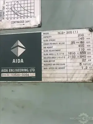 USED 1999 AIDA NCS-200 (1)