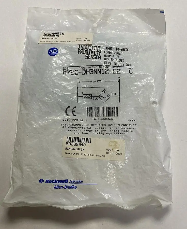 Used ALLEN-BRADLEY 872C-DH3NN12-E2 Proximity Sensors Ohio US | Surplus Asset Holdings #1206139